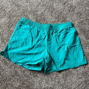 Columbia Turquoise Women's Athletic Shorts